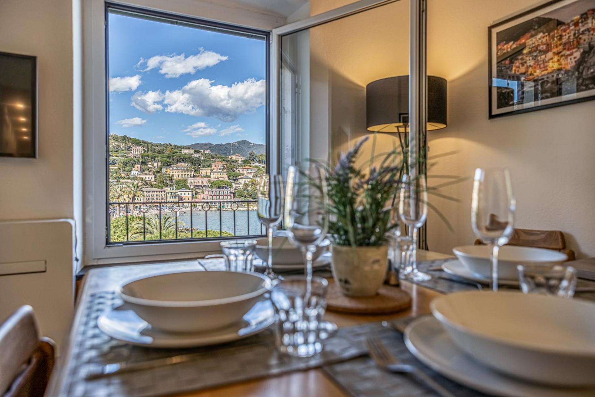 Cozy Apartment - Relax E Vista Mare Da Sogno Santa Margherita Ligure Exterior photo